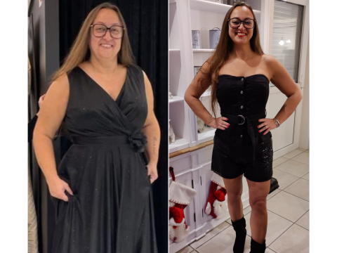 photo of a female performing a glute bridge with a barbell